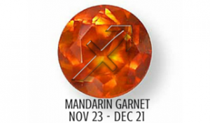 MANDARIN GARNET - SAGITTARIUS